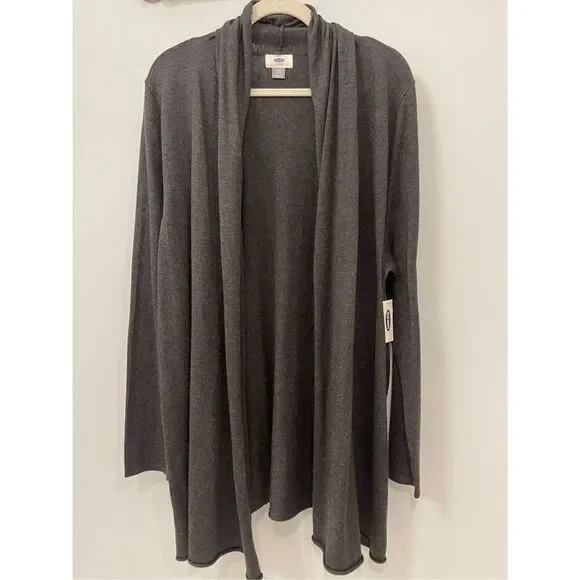 NWT Old Navy Gray Cardigan Sweater XXL - Picture 1 of 7